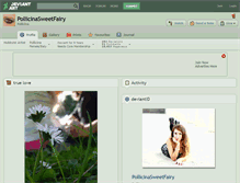 Tablet Screenshot of pollicinasweetfairy.deviantart.com