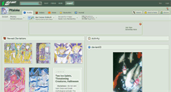 Desktop Screenshot of pitaloka.deviantart.com