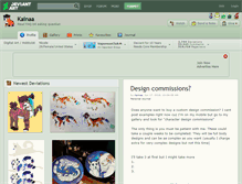 Tablet Screenshot of kainaa.deviantart.com