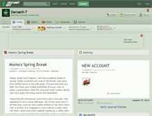 Tablet Screenshot of daroach-7.deviantart.com