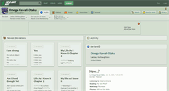 Desktop Screenshot of omega-kawaii-otaku.deviantart.com
