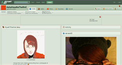 Desktop Screenshot of metalheadkatherine.deviantart.com