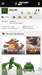 Mobile Screenshot of cpu-pi.deviantart.com