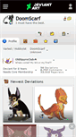 Mobile Screenshot of doomscarf.deviantart.com