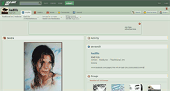 Desktop Screenshot of kadiliis.deviantart.com