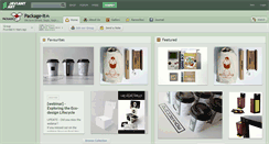 Desktop Screenshot of package-it.deviantart.com