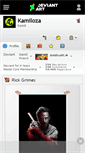 Mobile Screenshot of kamiloza.deviantart.com