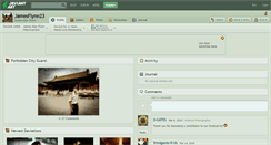 Desktop Screenshot of jamesflynn23.deviantart.com