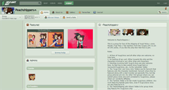 Desktop Screenshot of peachshippers.deviantart.com