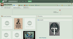 Desktop Screenshot of draic-freeman.deviantart.com