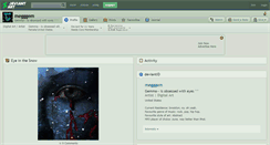 Desktop Screenshot of megggem.deviantart.com