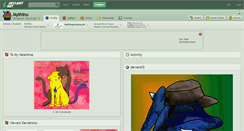 Desktop Screenshot of mythinu.deviantart.com