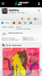 Mobile Screenshot of mythinu.deviantart.com