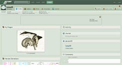Desktop Screenshot of luna49.deviantart.com