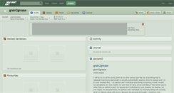 Desktop Screenshot of grain2grease.deviantart.com