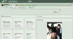 Desktop Screenshot of nyxmoon.deviantart.com