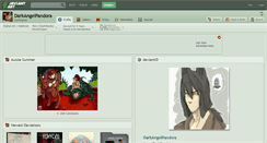 Desktop Screenshot of darkangelpandora.deviantart.com