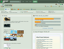 Tablet Screenshot of empiredog.deviantart.com