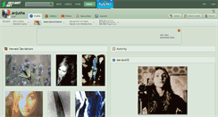Desktop Screenshot of anjusha.deviantart.com