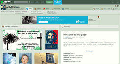 Desktop Screenshot of andysimmons.deviantart.com