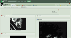 Desktop Screenshot of instinct191.deviantart.com