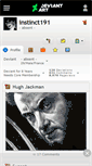 Mobile Screenshot of instinct191.deviantart.com