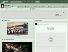 Tablet Screenshot of jl2154.deviantart.com