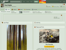 Tablet Screenshot of herrhaller.deviantart.com