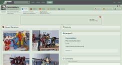 Desktop Screenshot of commiemerc.deviantart.com
