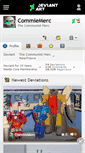 Mobile Screenshot of commiemerc.deviantart.com
