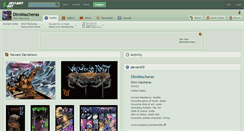 Desktop Screenshot of dimimacheras.deviantart.com