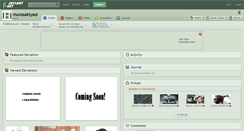 Desktop Screenshot of murasakiyaoi.deviantart.com