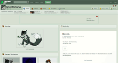 Desktop Screenshot of lamentforicarus.deviantart.com