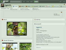 Tablet Screenshot of digim355.deviantart.com