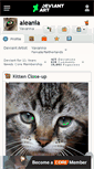 Mobile Screenshot of aleania.deviantart.com