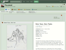 Tablet Screenshot of fira-astrali.deviantart.com