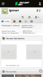 Mobile Screenshot of ignmarr.deviantart.com