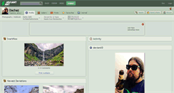 Desktop Screenshot of dachaz.deviantart.com