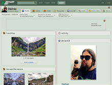 Tablet Screenshot of dachaz.deviantart.com