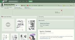 Desktop Screenshot of blood-line-dracos.deviantart.com