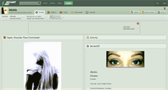 Desktop Screenshot of mickis.deviantart.com