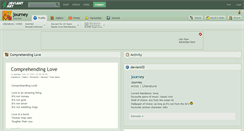 Desktop Screenshot of journey.deviantart.com