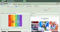 Desktop Screenshot of craz4knux.deviantart.com