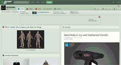 Desktop Screenshot of emaciate.deviantart.com