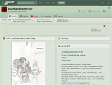 Tablet Screenshot of crashbandicoot4ever.deviantart.com