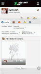 Mobile Screenshot of genvish.deviantart.com
