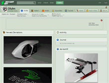 Tablet Screenshot of ckuhn.deviantart.com