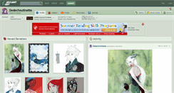 Desktop Screenshot of dedechoutinette.deviantart.com