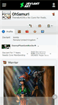 Mobile Screenshot of ohsamuri.deviantart.com