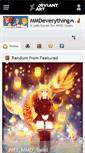 Mobile Screenshot of mmdeverything.deviantart.com